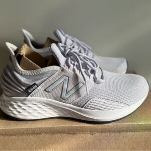 New Balance Fresh Foam Roav Gray purple Running Shoes 6.5